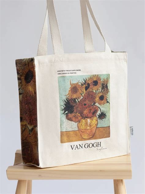 lv van gogh bag|van gogh sunflower tote bag.